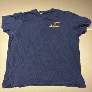 Ford Bronco 66 Graphic T-Shirt Mens XL Navy Blue Short Sleeve Mad Engine Cotton